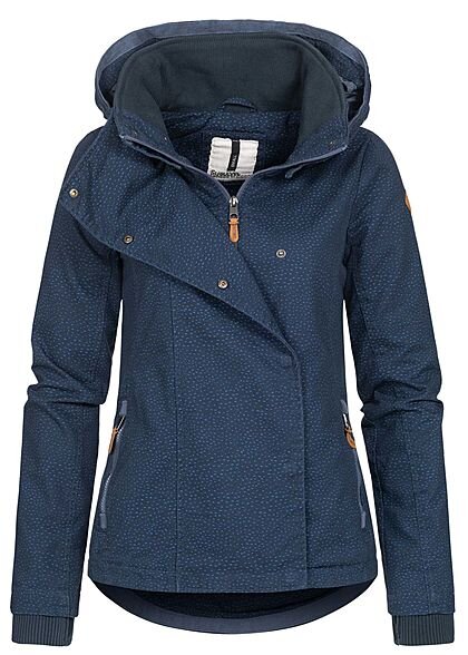Blaue Jacke