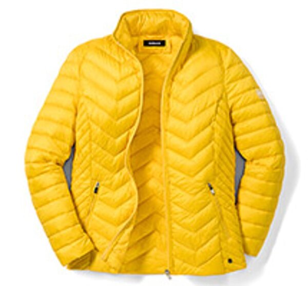 Gelbe Jacke